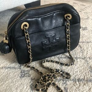 Tory Burch Black Shoulder and Crossbody Handbag